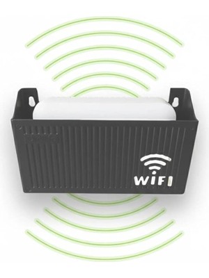 Gri Wifi Kutusu Duvar Asılabilir Sigorta ve Modem Saklama Kutusu 25X15X6 cm
