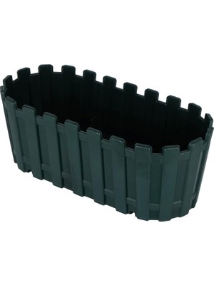 Balkon Saksı 30 cm 3 Litre (Antresit)