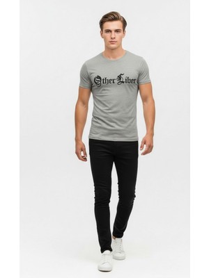 Maxi Modena Erkek Modern Baskılı Günlük T-Shirt