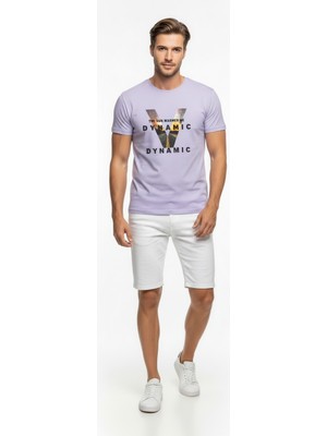 Maxi Modena Urban Grafik Baskılı Erkek T-Shirt – Streetwear Stil, Günlük Rahat Kalıp