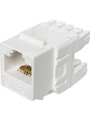 Apronx APX-UTP181 Cat6 180° Utp Keystone Jack 10 Lu Paket