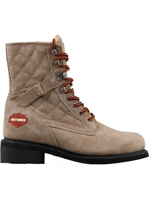 Harley Davidson Harley Davıdson New Worker Kadın Botu 025G0078-TAUPE Krem
