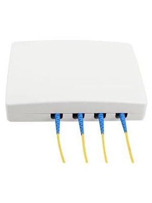 Teldata TLD-FTTH465 Ftth Sonlandırma Kutusu Sımplex-4 Port-Indoor-Whıte