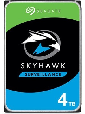 Seagate 4tb Skyhawk Rv ST4000VX016 3.5" 5400RPM 256MB 7X24 Güvenlik HDD (Koyuncu Distribitör Ürünü)