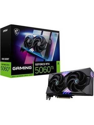 Msi Geforce RTX5060TI 8g Gamıng Oc RTX5060TI 8gb Gddr7 128B DX12 (3xdp 1xhdmı) Ekran Kartı