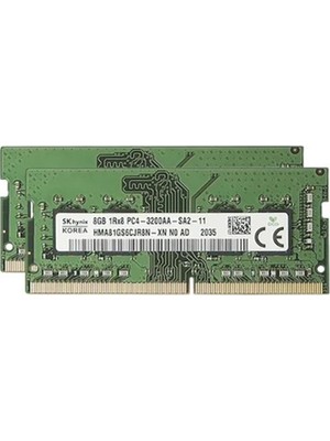 Crucial Hynix 8gb 3200MHZ Ddr4 HMA81GS6DJR8N-XN Sodimm Notebook Ram