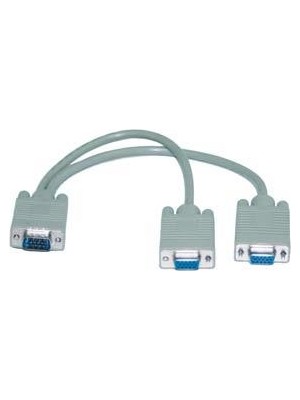 Novacom VGA Y 2li Çoklayıcı Kablo