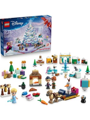 Kawin LEGO ǀ Disney Karlar Ülkesi 2025 Yılbaşı Takvimi 43273 – 5 Yaş ve Üzeri Prenses Seven Çocuklar Için Yaratıcı Oyuncak Yapım Seti, Eğlenceli Yılbaşı Hediyesi ve Sürprizlerle Dolu Oyun (231 Parça)