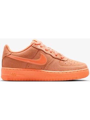 Nike Air Force 1 Af1 Leather Sneaker Orange Hakiki Deri Günlük Spor Ayakkabı Turuncu