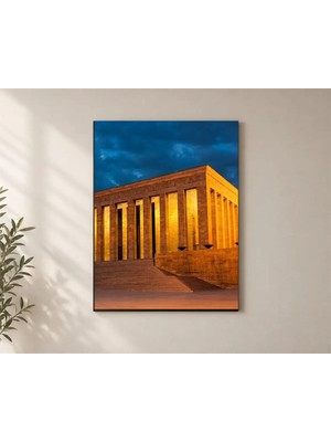 Çetin Kardeşler Anıtkabir Duvar Dekoru Ahşap Mdf Baskı Tablo Mdf Tablo