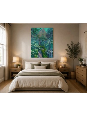 Çetin Kardeşler Bahçe Evi ve Duvar Dekoru Ahşap Mdf Baskı Tablo Mdf Tablo