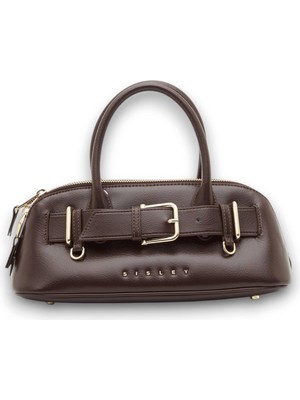 Sisley SLY_483 11X30X10 El Sı Kahverengi Kadın Çanta
