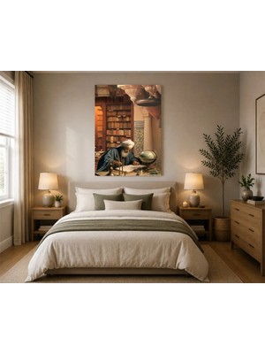 Çetin Kardeşler Bilge Kitaplık ve Hediyelik Salon Ahşap Mdf Baskı Tablo Mdf Tablo