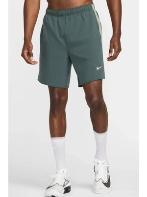 Nike Dri-Fit Challenger ( 18 cm ) Yeşil Erkek Spor Şort