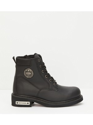 Harley Davidson 025M100128 Jım Erkek Bot - Siyah Deri