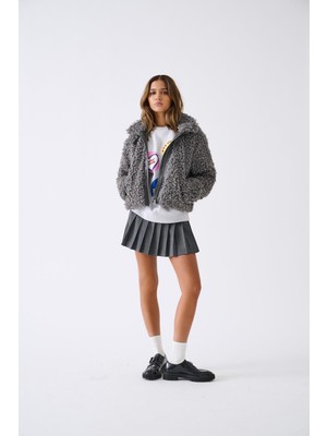 Only Onltılda Kadın Teddy Peluş Ceket Günlük Rahat Şık