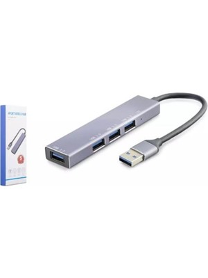Hadron HDX7042 Usb3.0 Hub 4-Usb3.0 Gri