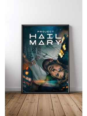 Project Hail Mary Film Posteri Tasarım 24 Çerçeveli Tablo Poster Film Odası Duvar Dekoru