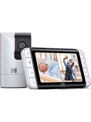 Kodak Cherish C525P Akıllı Bebek Monitörü 5.0" LCD Ekran Ebeveyn Ünitesi