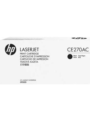 Hp CE270AC Black Siyah 13.000 Sayfa Toner Taahhütlü Proje Ürünü