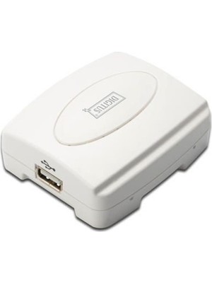 Digitus DN-13003-2 1 Port Fast Ethernet Print Server, 1 x USB