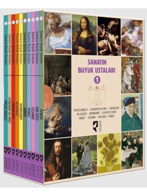 ‎ Hayalperest Yayınevi Sanatın Büyük Ustaları Seti (10 Kitap Takım)