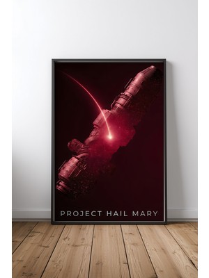 Project Hail Mary Sinema Tasarım 11 Çerçeveli Tablo Poster Film Odası Duvar Dekoru