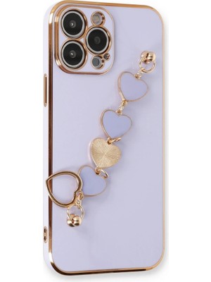 Apple iPhone 14 Pro Max Kılıf Esila Silikon - Lila