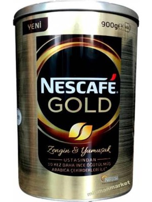 Nestle Nescafe Gold Teneke Signature 900GR 12456216 (12584221)