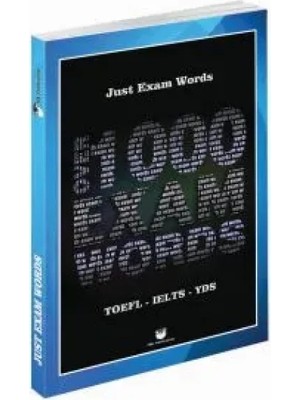 Just Exam Words - Toefl, Kpds, Üds, Ielts, Yds
