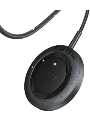 Hepu Mcdodo CH-5490 15W IPHONE Manyetik Kablosuz Şarj Cihazı - Siyah