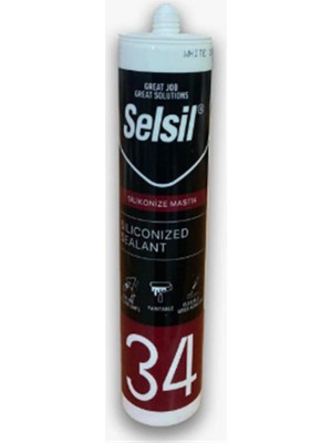 Selsil Silikonize Mastik 450GR 240ML