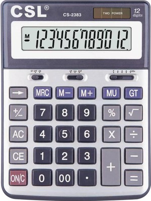 Csl CS-2383 12 Hane Masa Tipi Hesap Makinesi