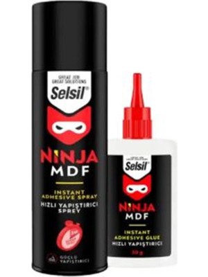 Akfix Selsil Mdf Kıt Hızlı Yapıştırıcı 200 ml 2826