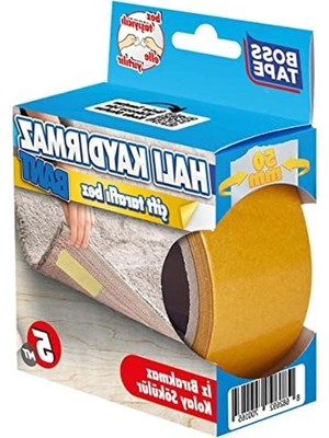Odea Halı Yapıştırıcı Bant, 5 M Uzunluk ve 50 mm Genişlik ile Kaymaz