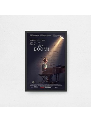 Tick, Tick... Boom! Film Posteri Çerçeveli Tablo Sinema Odası Duvar Dekoru