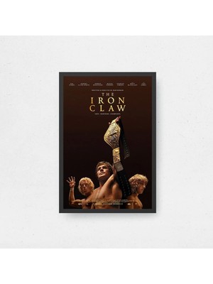 The Iron Claw Alive Tasarım 2 Film Posteri Çerçeveli Tablo Sinema Odası Duvar Dekoru