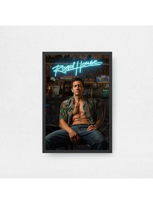 Road House Film Posteri Çerçeveli Tablo Sinema Odası Duvar Dekoru