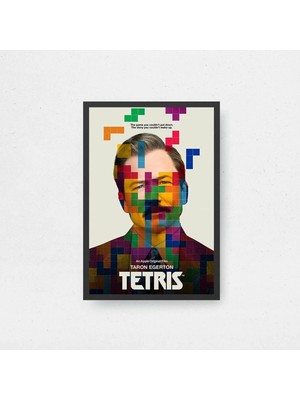 Tetris Film Posteri Çerçeveli Tablo Sinema Odası Duvar Dekoru