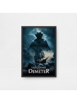 The Last Voyage Of The Demeter Tasarım 2 Film Posteri Çerçeveli Tablo Sinema Odası Duvar Dekoru