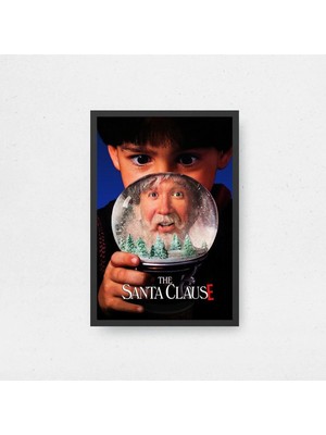The Santa Clause Film Posteri Çerçeveli Tablo Sinema Odası Duvar Dekoru