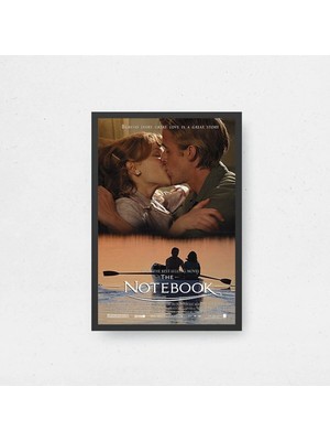 The Notebook Tasarım 2 Film Posteri Çerçeveli Tablo Sinema Odası Duvar Dekoru