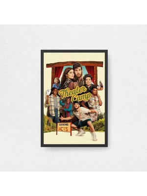 Theatre Camp Film Posteri Çerçeveli Tablo Sinema Odası Duvar Dekoru