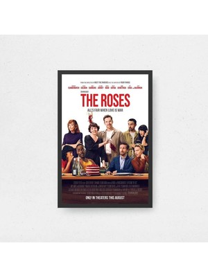 The Roses Film Posteri Çerçeveli Tablo Sinema Odası Duvar Dekoru