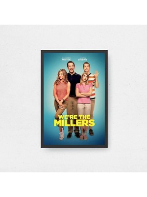 We're The Millers Film Posteri Çerçeveli Tablo Sinema Odası Duvar Dekoru