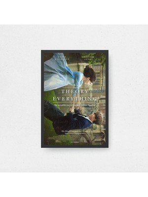 The Theory Of Everything Film Posteri Çerçeveli Tablo Sinema Odası Duvar Dekoru