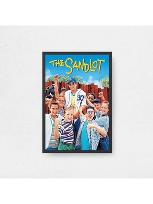 The Sandlot Tasarım 2 Film Posteri Çerçeveli Tablo Sinema Odası Duvar Dekoru
