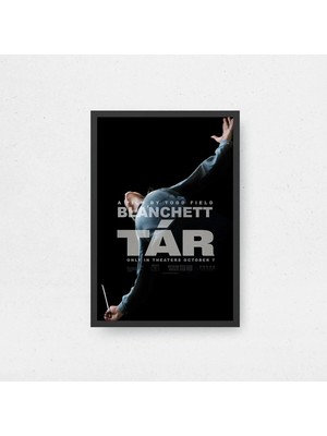 Tar Film Posteri Çerçeveli Tablo Sinema Odası Duvar Dekoru