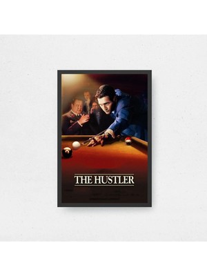 The Hustler Tasarım 2 Film Posteri Çerçeveli Tablo Sinema Odası Duvar Dekoru