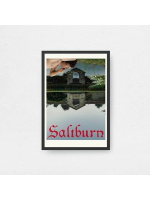 Saltburn Film Posteri Çerçeveli Tablo Sinema Odası Duvar Dekoru